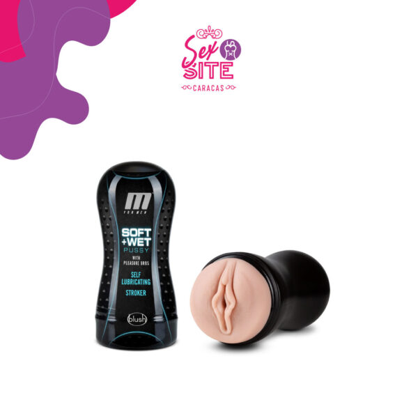M For Men - Soft And Wet - Pussy Whit Pleasure Orbs - Self Lubricari