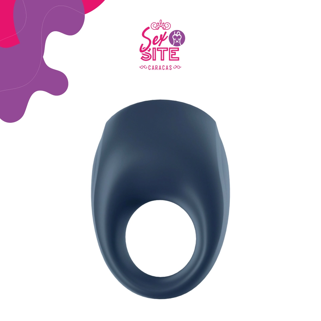 Satisfyer strong one ring vibrator-blue