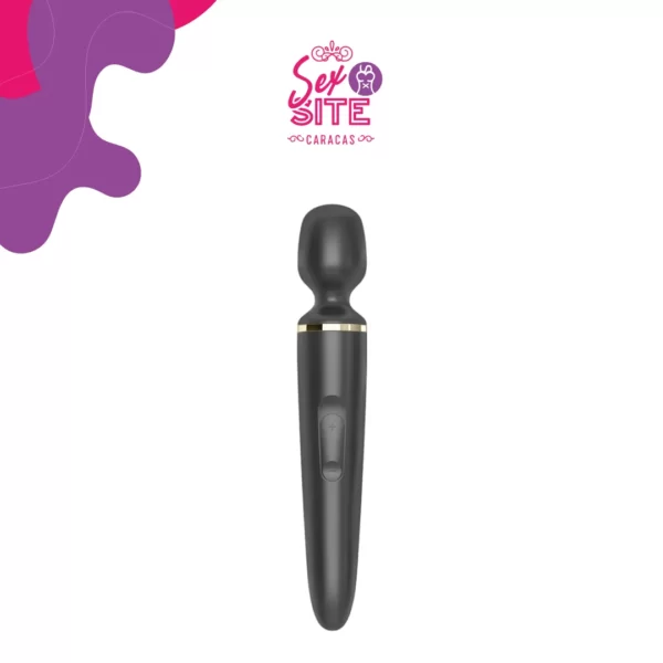 Satisfyer Wand-Er Woman - Black/Gold