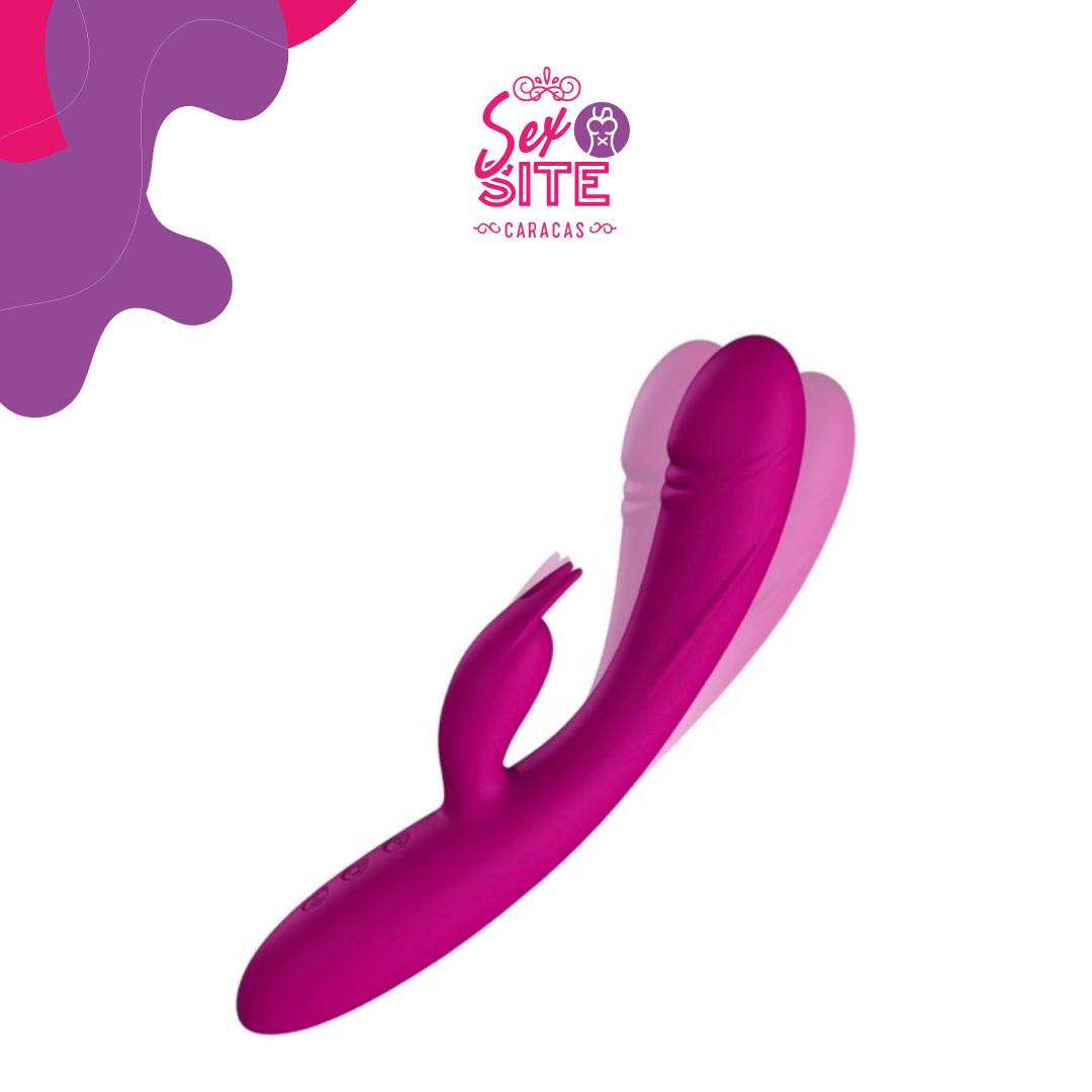 Vibrador Tipo Conejito - Fucsia