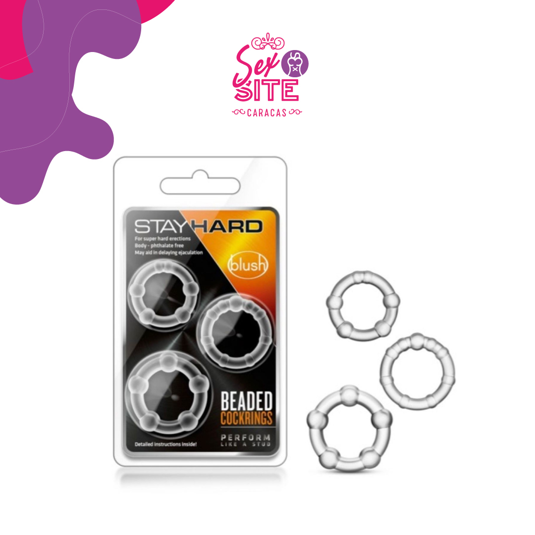 Blush Anillos de Presión para el Pene