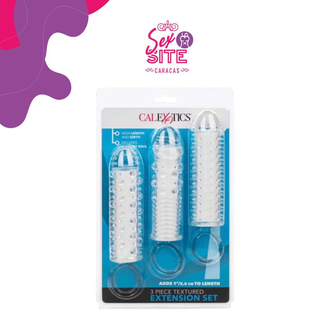 Calexotics Forro para Pene - 3 Piezas