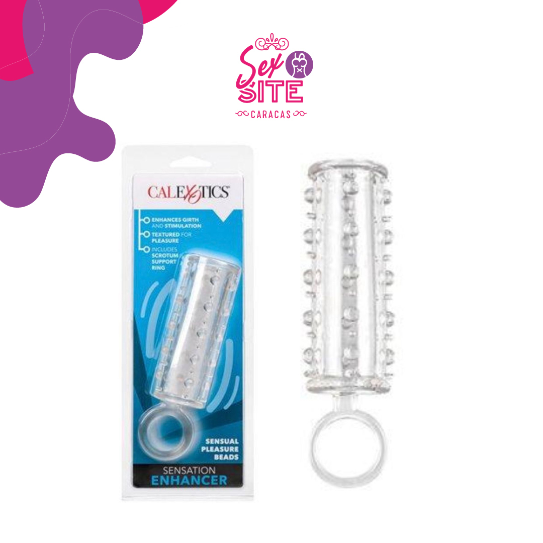 Calexotics Forro para Pene Texturizado (Beads)