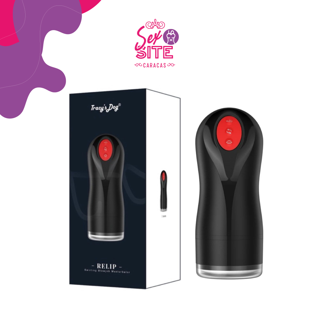 Masturbador Relip Texturizado con Vibración y Succión