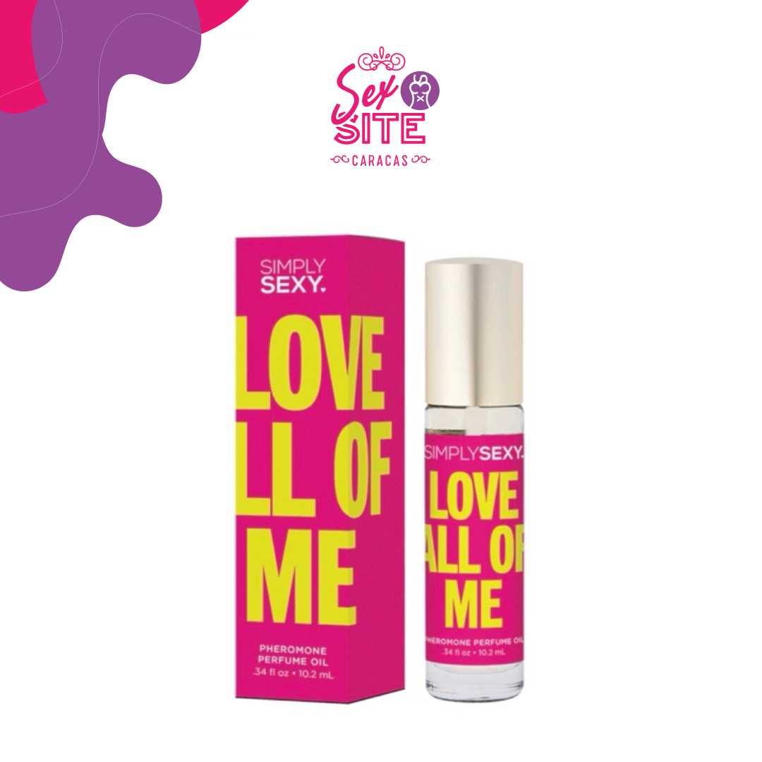 Perfume con Feromonas Simply Sexy Love All Of Me