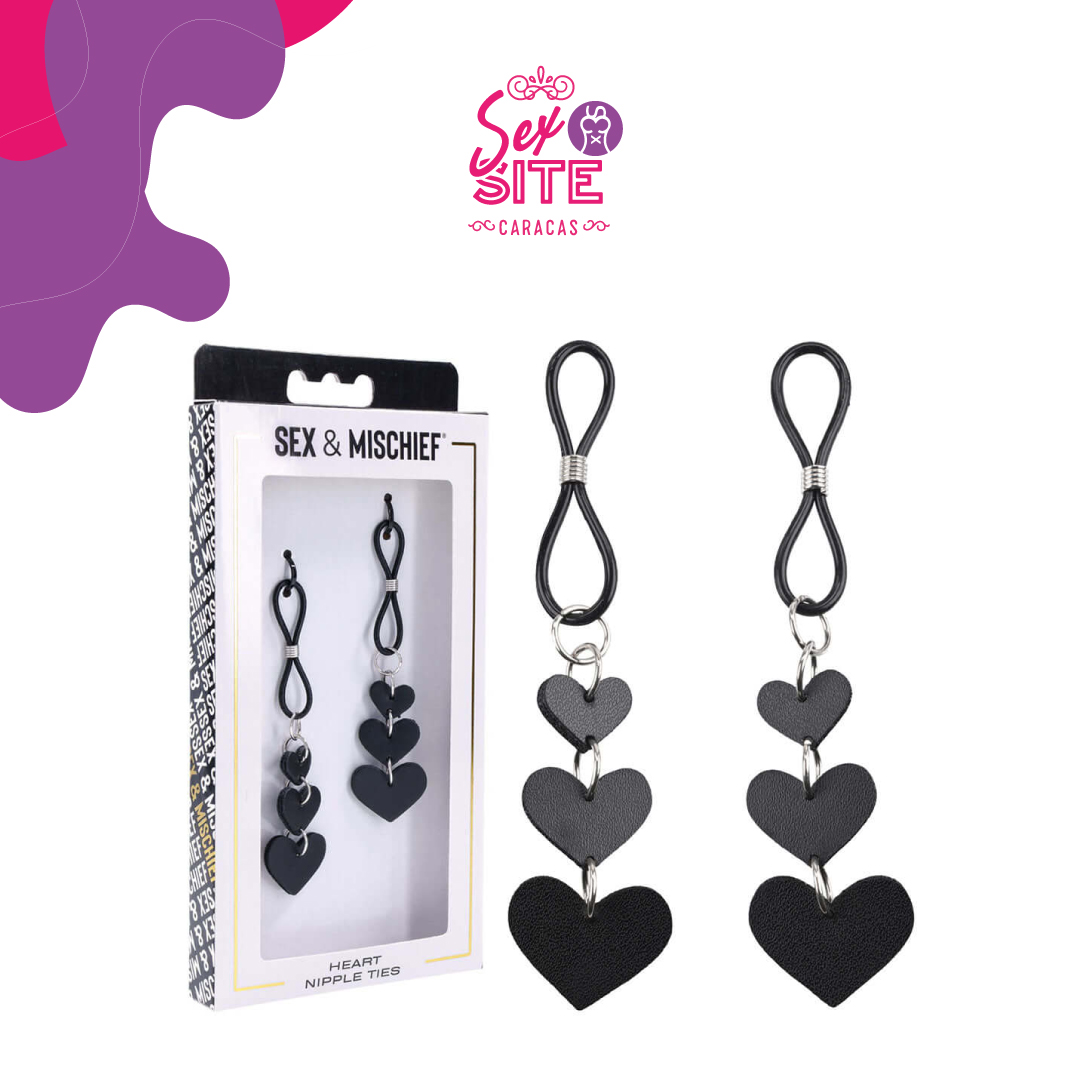 Heart Nipple Ties