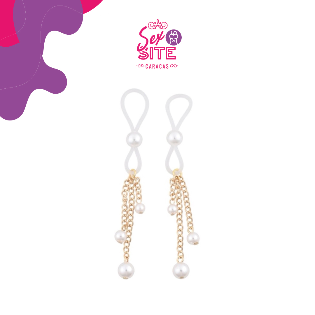 Pearl Nipple Ties - Sex & Mischief