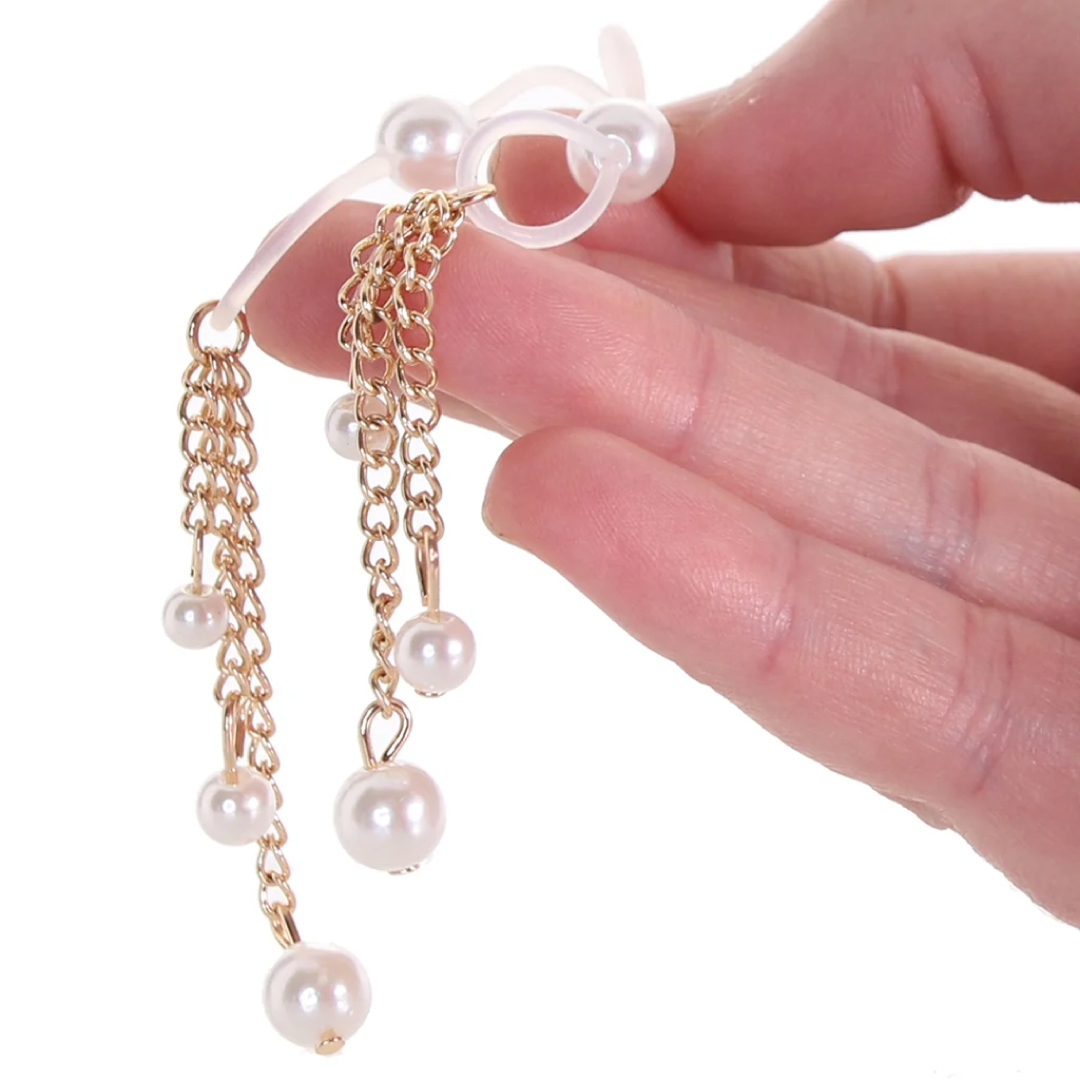 Pearl Nipple Ties - Sex & Mischief