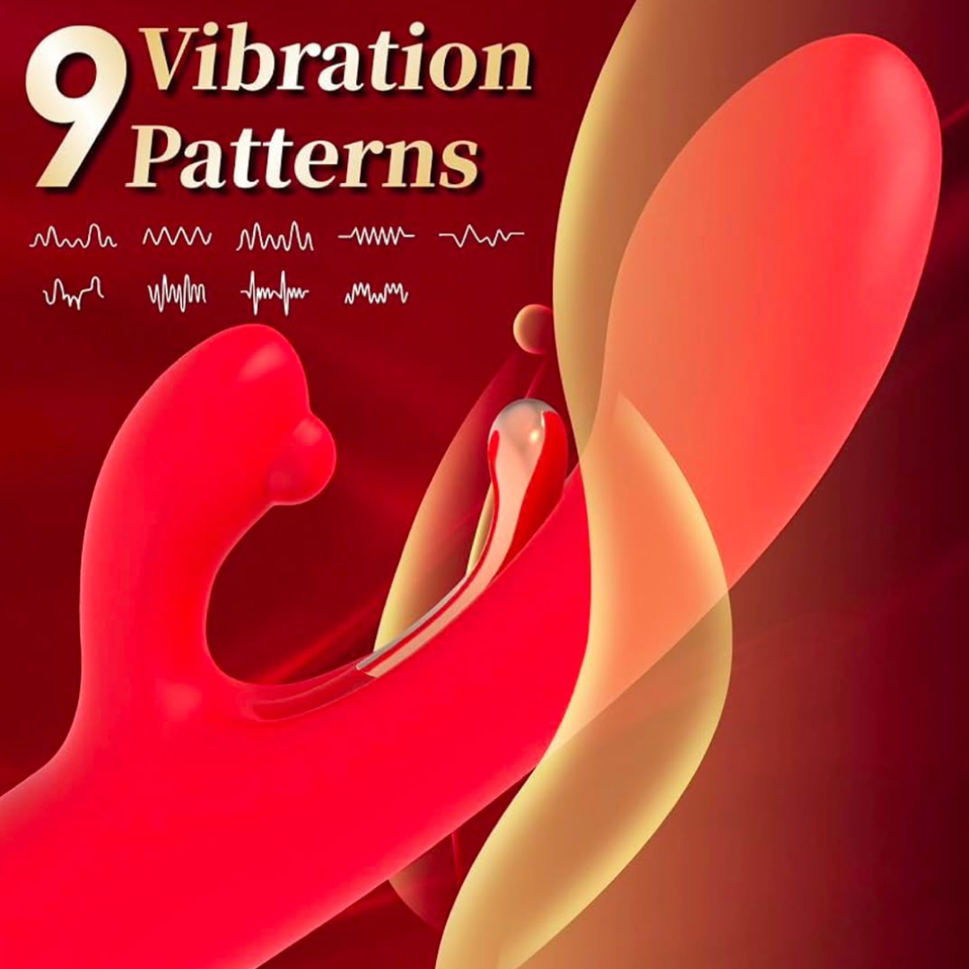 Vibrador Tipo Conejito 3 en 1