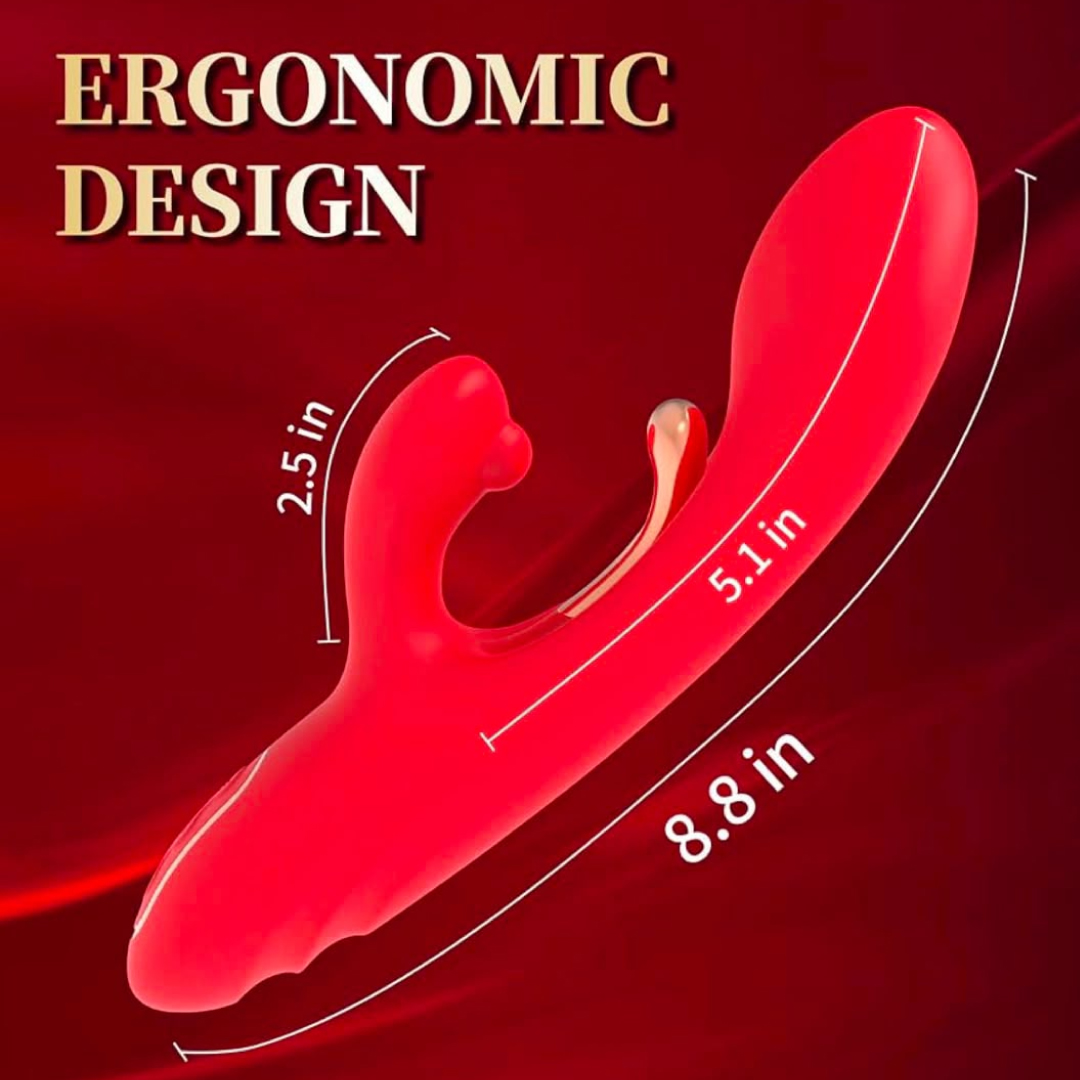 Vibrador Tipo Conejito 3 en 1