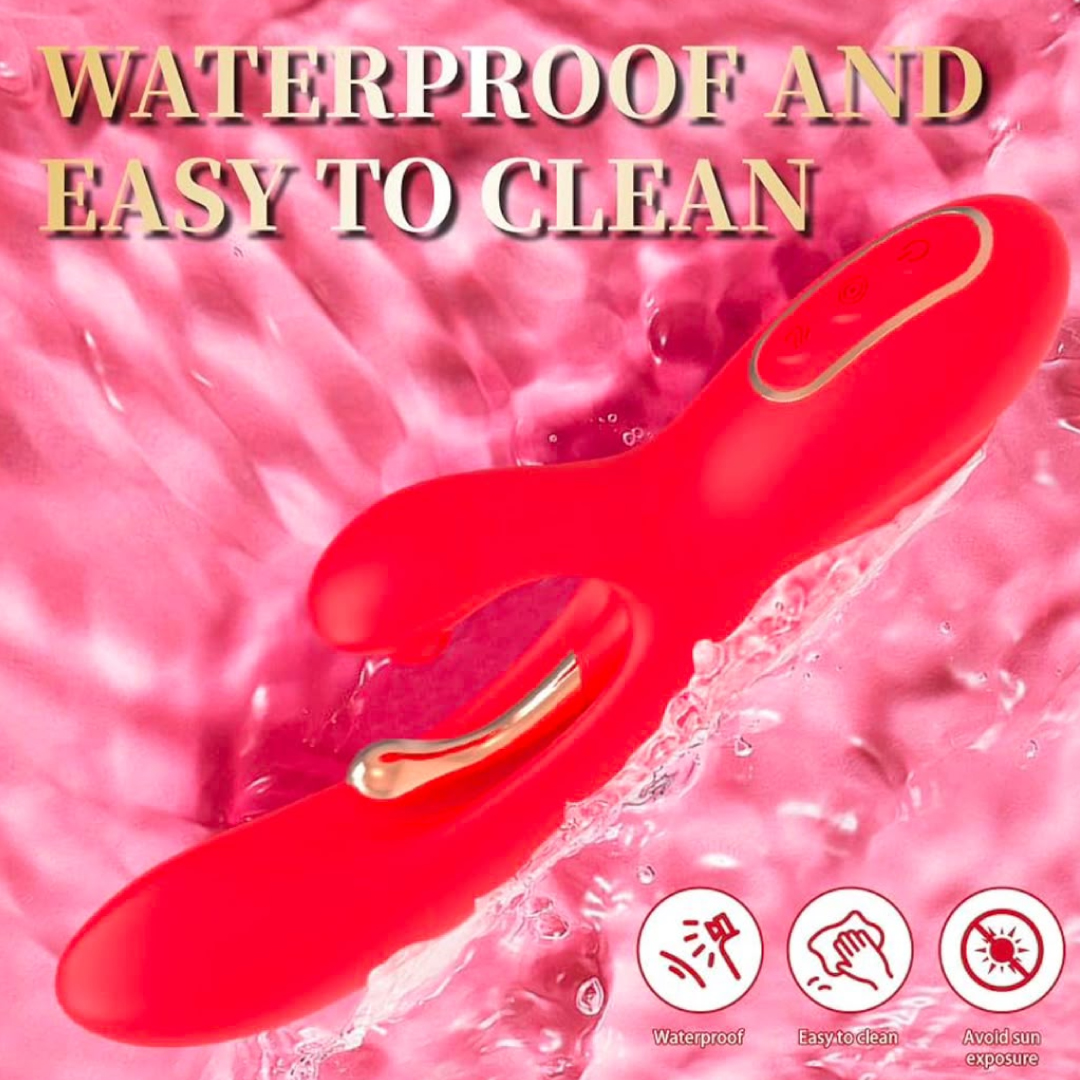 Vibrador Tipo Conejito 3 en 1