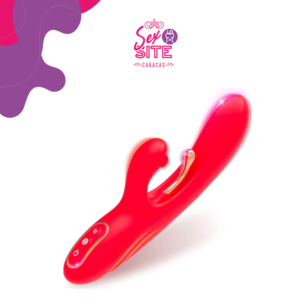 Vibrador Tipo Conejito 3 en 1