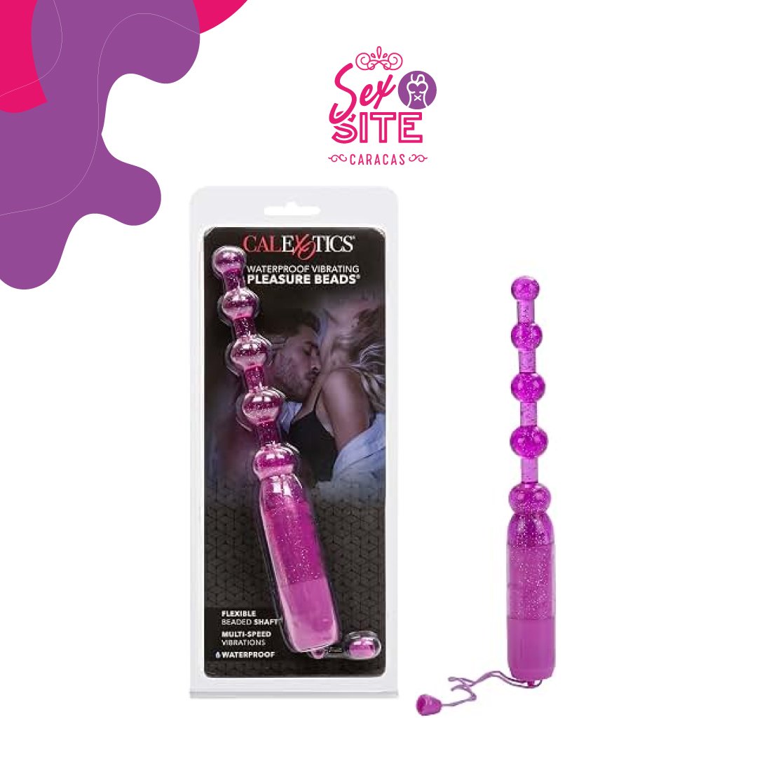 CalExotics Waterproof Vibrating Pleasure Beads