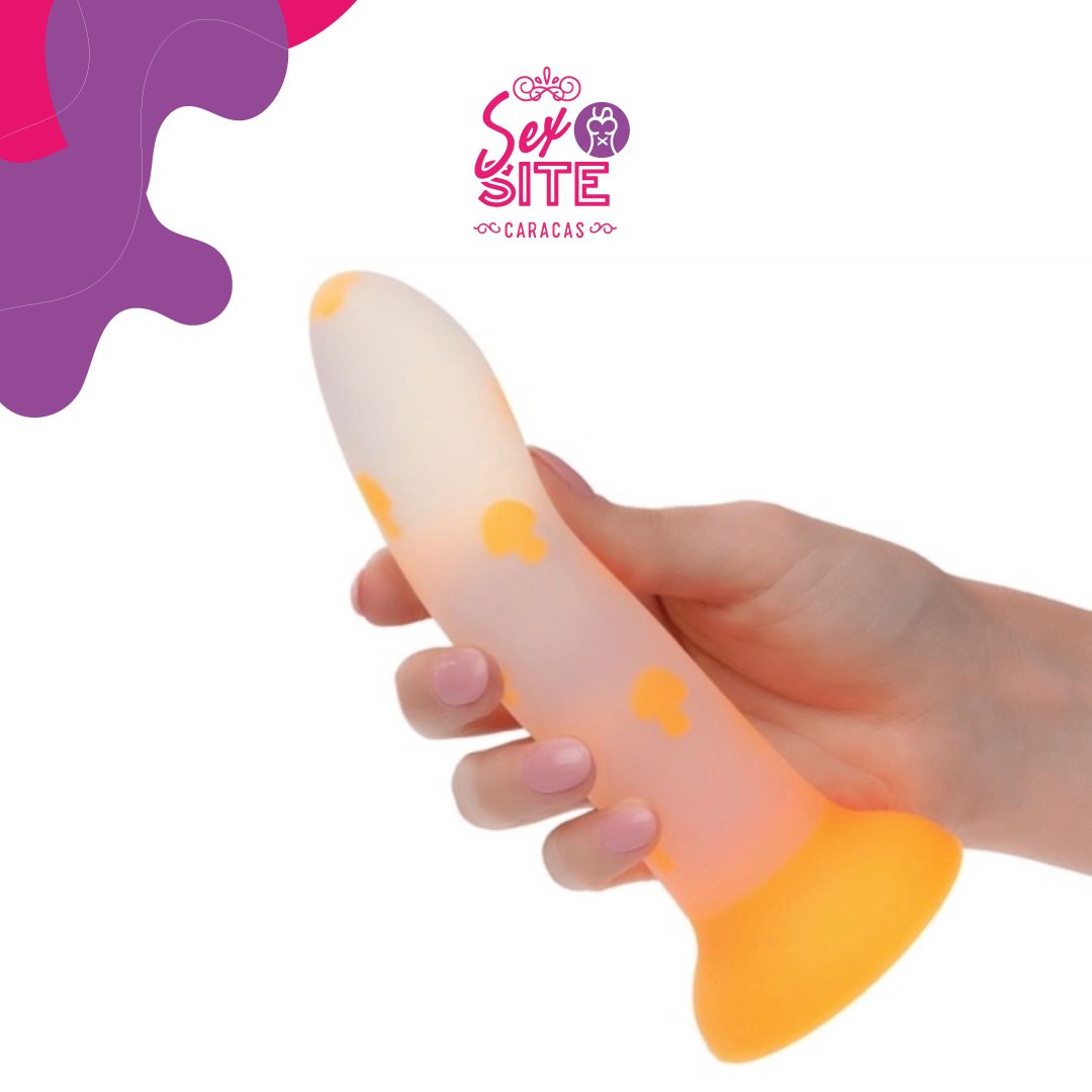 Dildo CalExotics Silicona Glow Stick - Mushroom - Imagen 4