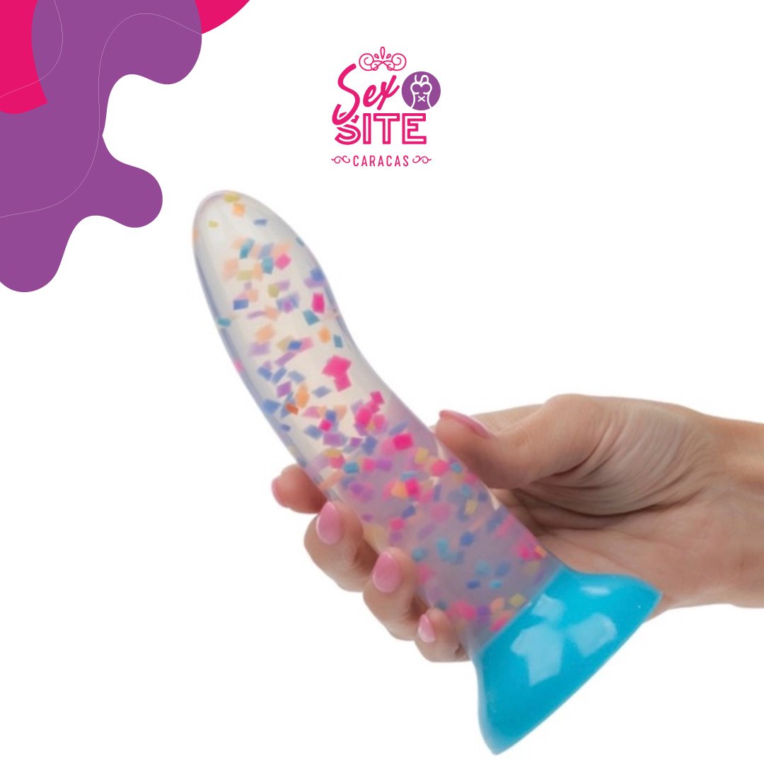 Dildo CalExotics Silicona Glow Stick - Party - Imagen 4