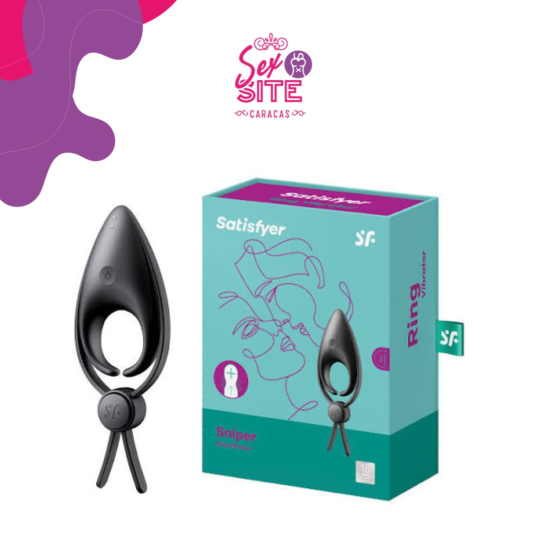 Anillo Vibrador Ajustable Satisfyer Sniper Ring