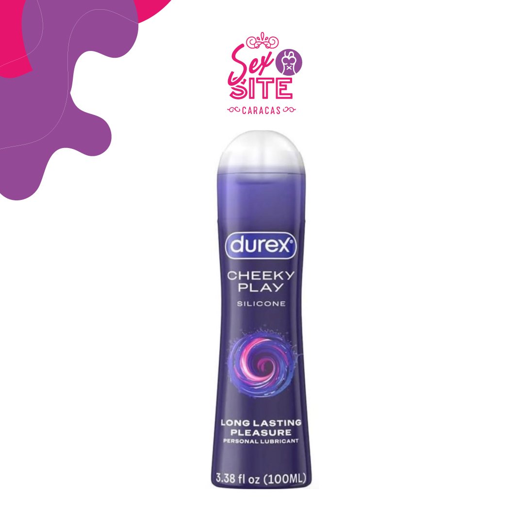 Lubricante Íntimo de Silicona Durex Cheeky Play Long Lasting Pleasure (100 ml)